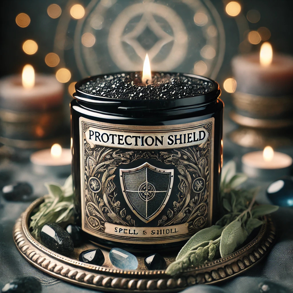 Protection Shield Candle